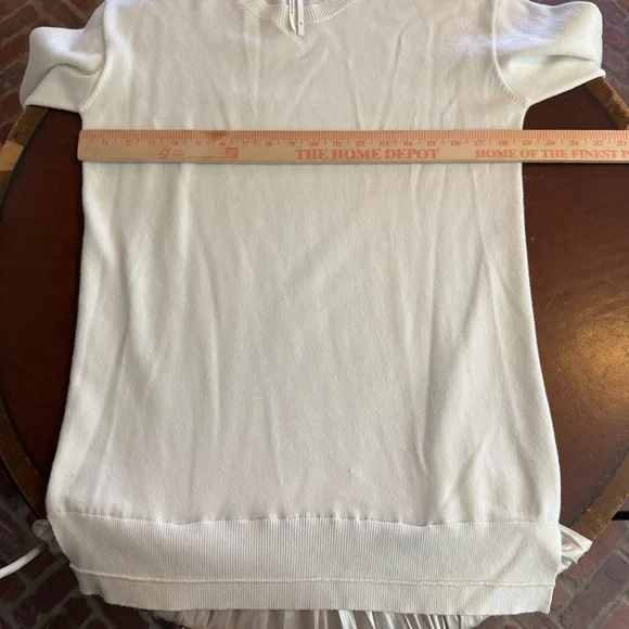 Anthropologie Long-Sleeve Pleated Twofer Sweater Maxi Dress size xs - Picture 8 of 10